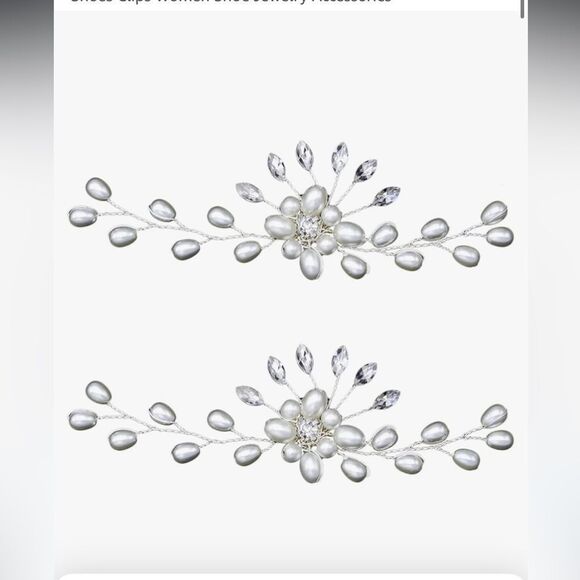 Wedding Bridal Shoe Clips - Picture 10 of 10